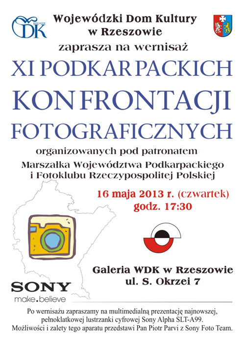 Zaproszenie na XI Podkarpackie Konfrontacje Fotograficzne :)